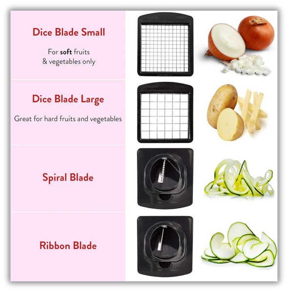 the different types of vegetable slicers
